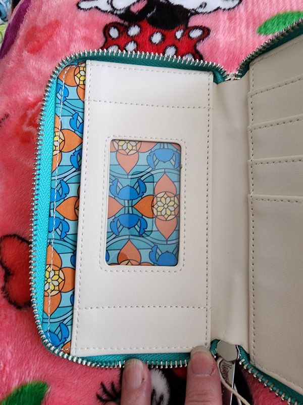 Loungefly Disney Lilo and Stitch Stained Glass Wallet Discount