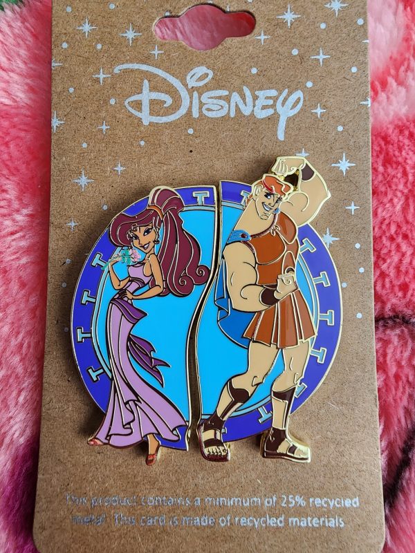 Loungefly Disney Hercules and Megara Couple Pins Online now