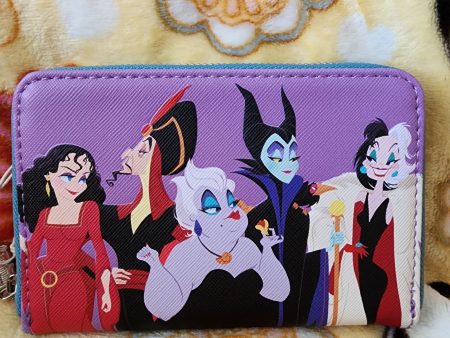 Loungefly Disney Villains Playful Wallet Online now