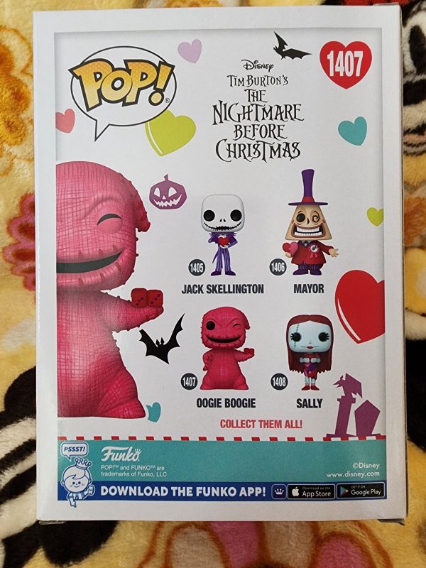 Funko Pop Disney Nightmare Before Christmas Oggie Boogie Valentine s Figure Discount