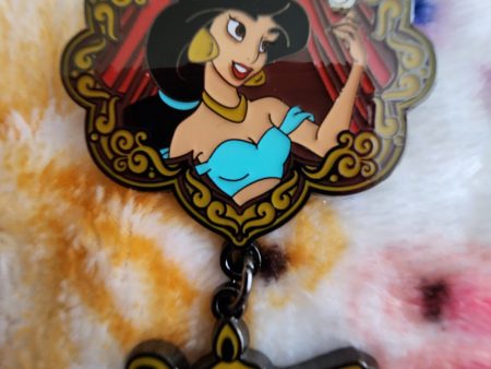 Loungefly Disney Princess Mystery Pins with hanging Charm Online now