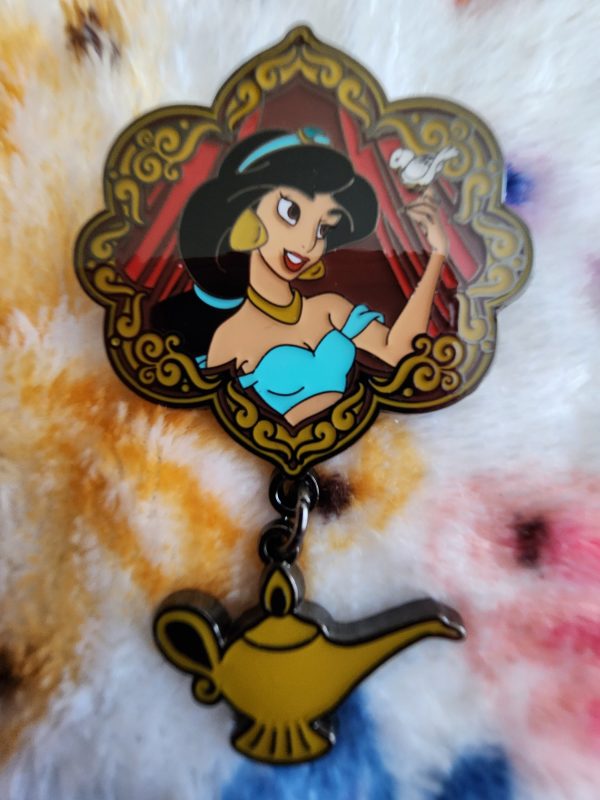 Loungefly Disney Princess Mystery Pins with hanging Charm Online now