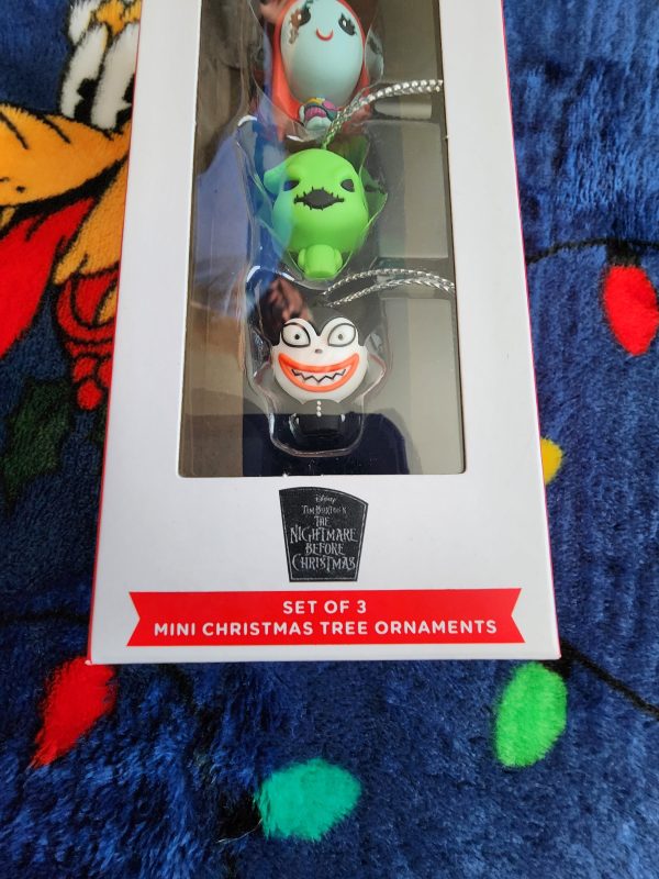 Hallmark Disney Nightmare Before Christmas 30th Anniversary Christmas Ornament Set Fashion