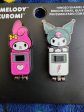 Loungefly My Melody and Kuromi Flip Phone Pin Set Online