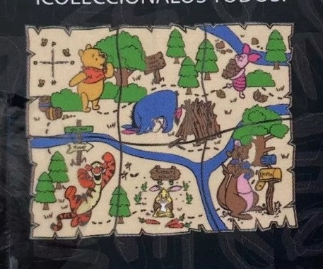 Loungefly Winnie the Pooh and Friends 100 Acre Woods Map Mystery Pins Fashion