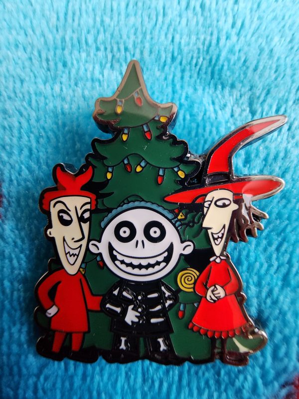 Loungefly Disney Nightmare Before Christmas Mystery Christmas Pins fry Hot on Sale