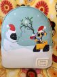 Loungefly Disney Pixar Wall-E and Eve Christmas Backpack For Sale