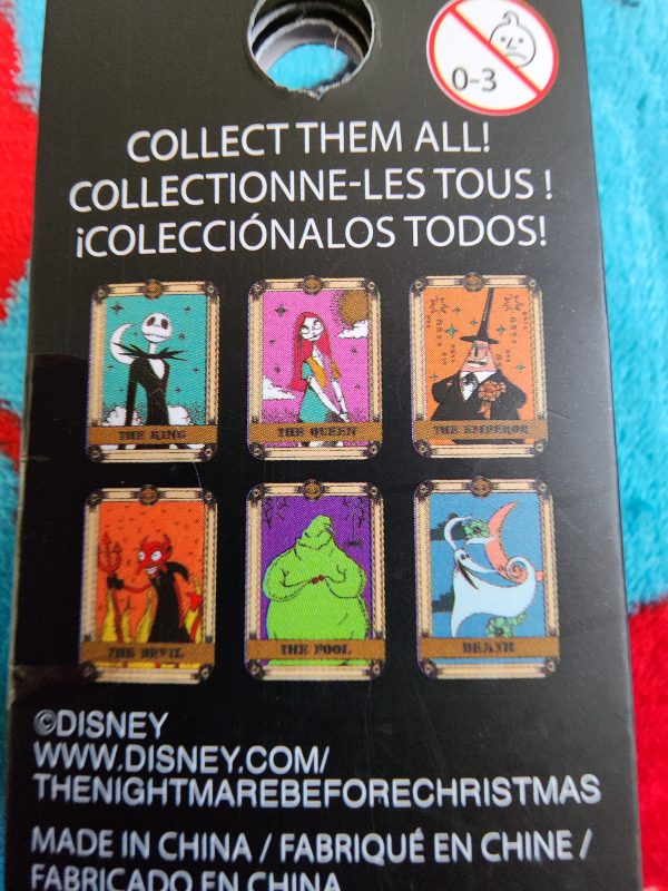 Loungefly Disney Nightmare Before Christmas Tarot Card Mystery Pins Discount