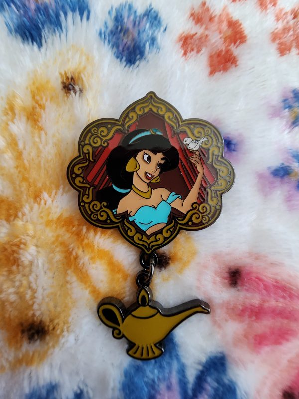 Loungefly Disney Princess Mystery Pins with hanging Charm Online now